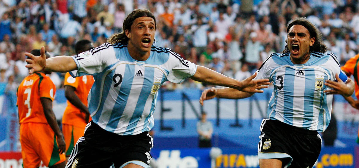 Argentina Home Jersey 2006 World Cup