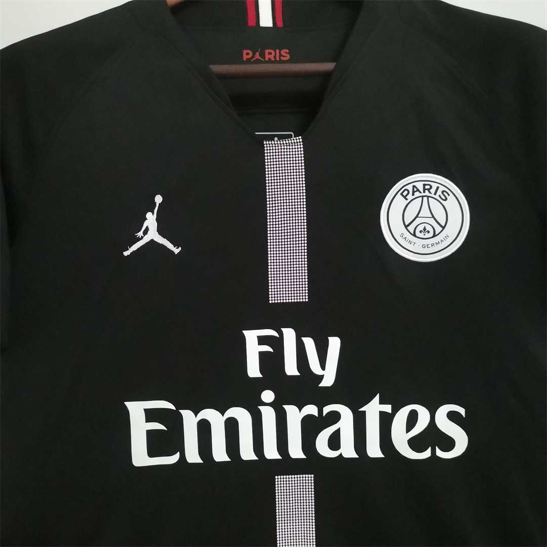 PSG Jordan Black Jersey 2018/19