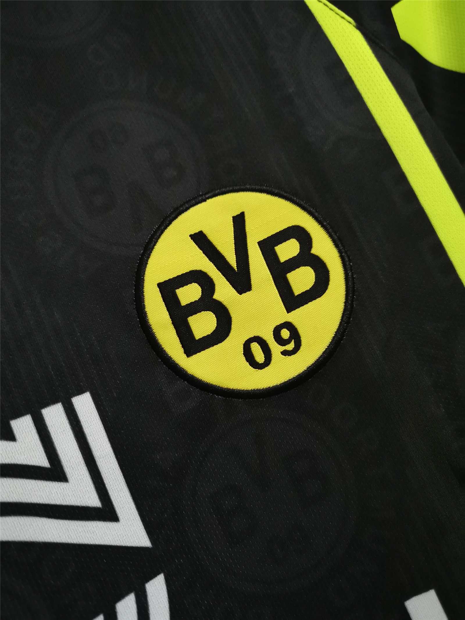 Borussia Dortmund Away Jersey Black 1995/96