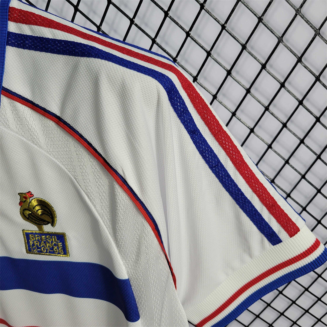 France Away Jersey White 1998