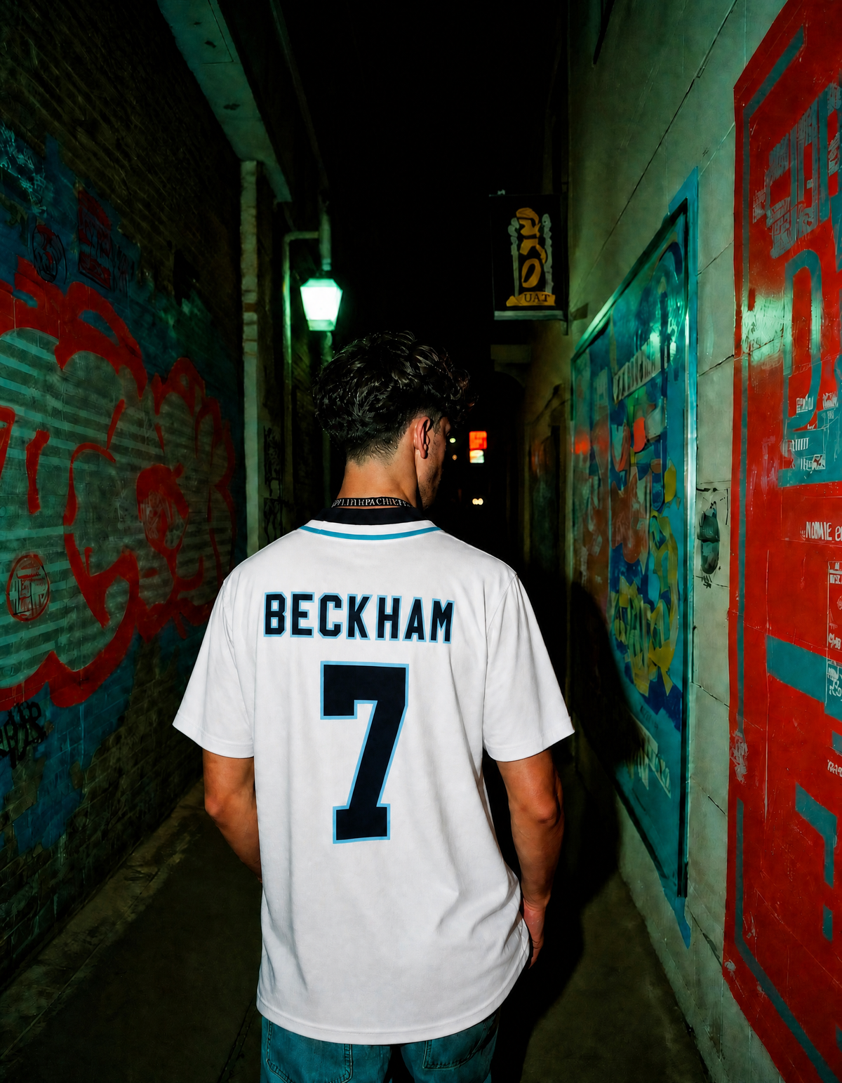 Beckham England Home Jersey 1996