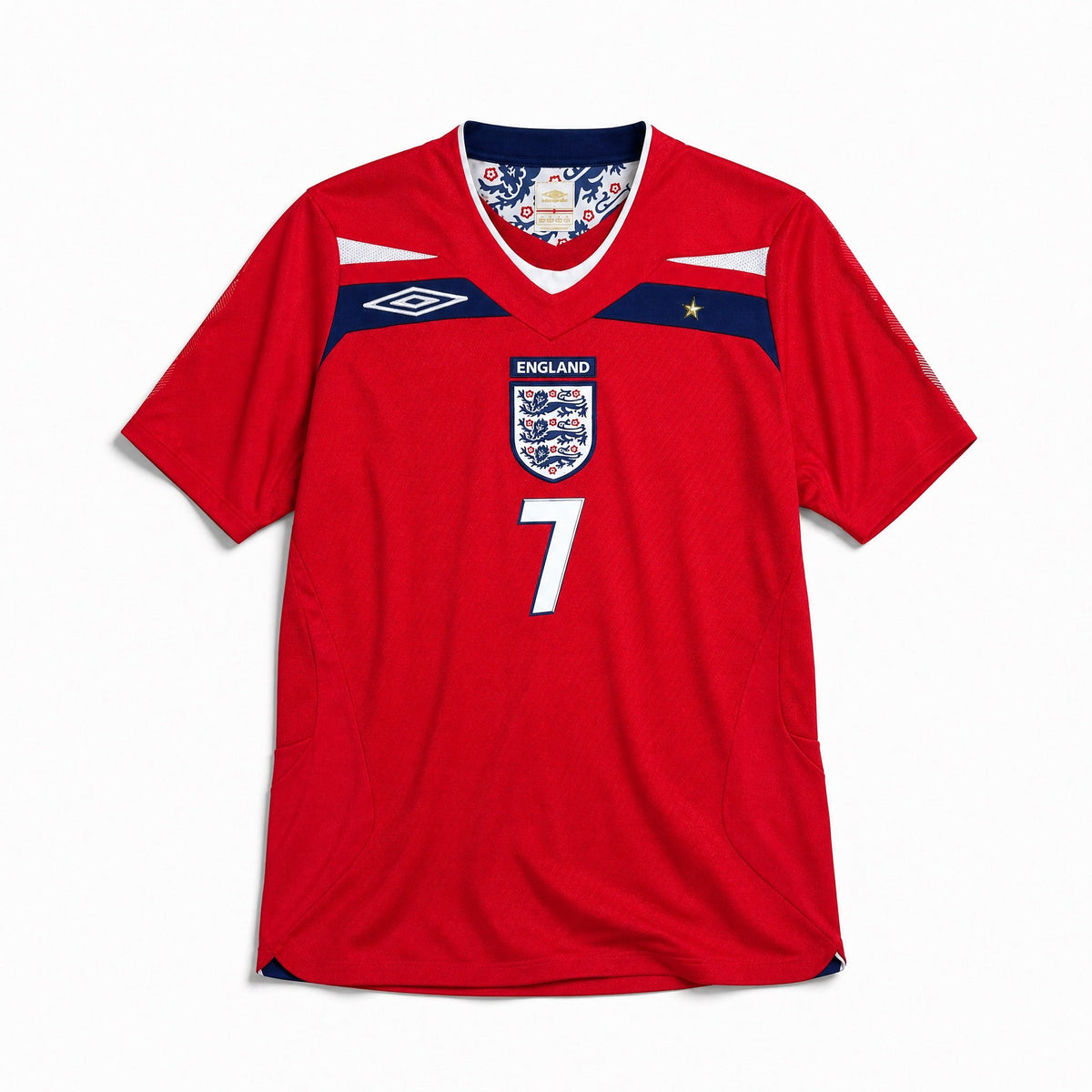 Beckham England Away Jersey 2008