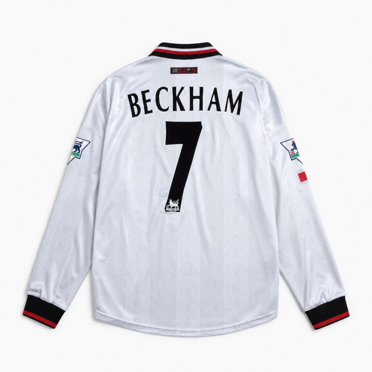 Beckham Man. United Long-Sleeve Away Jersey 1998/99