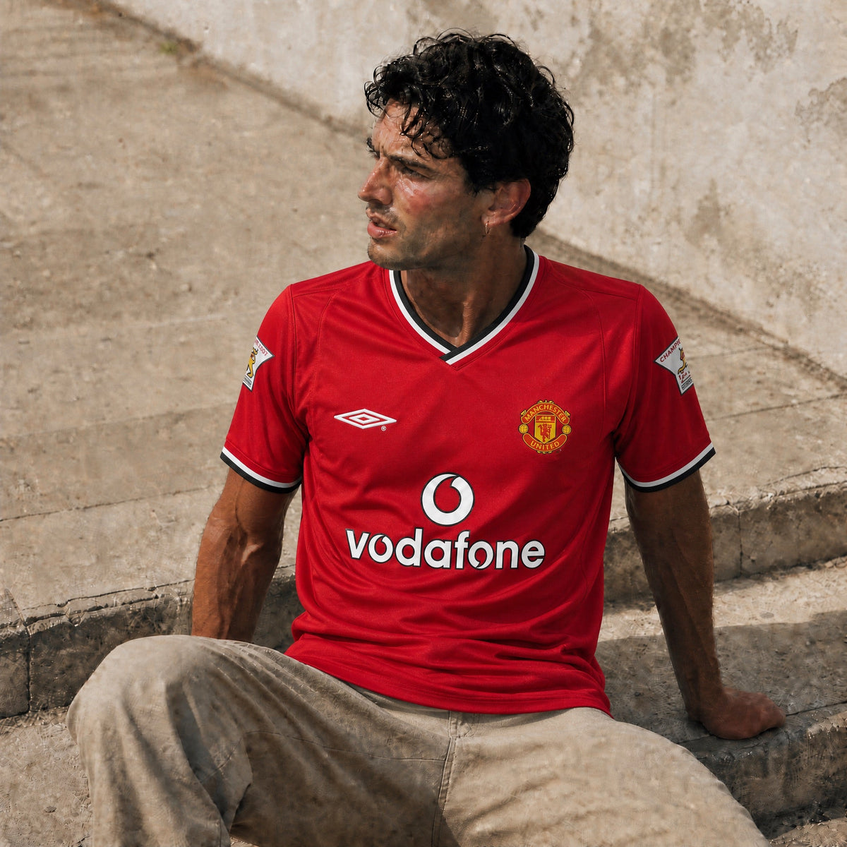 Beckham Man. United Home Jersey 2001/02
