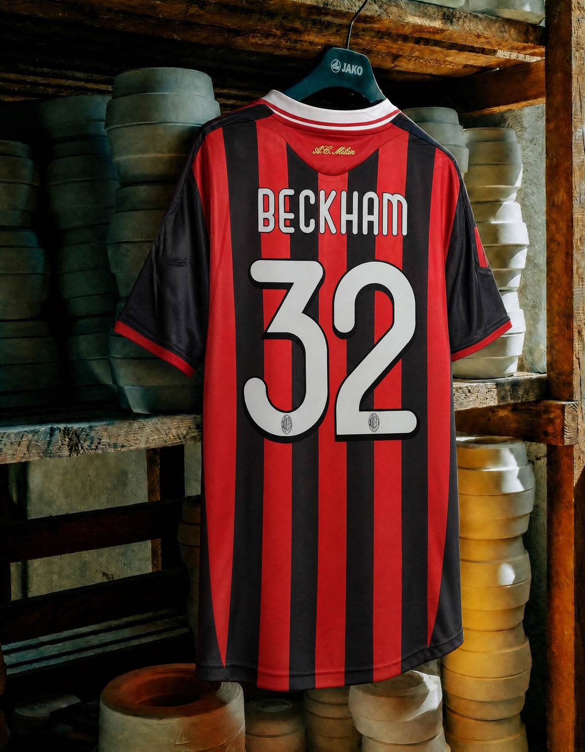 Beckham Milan Home Jersey 2009/10