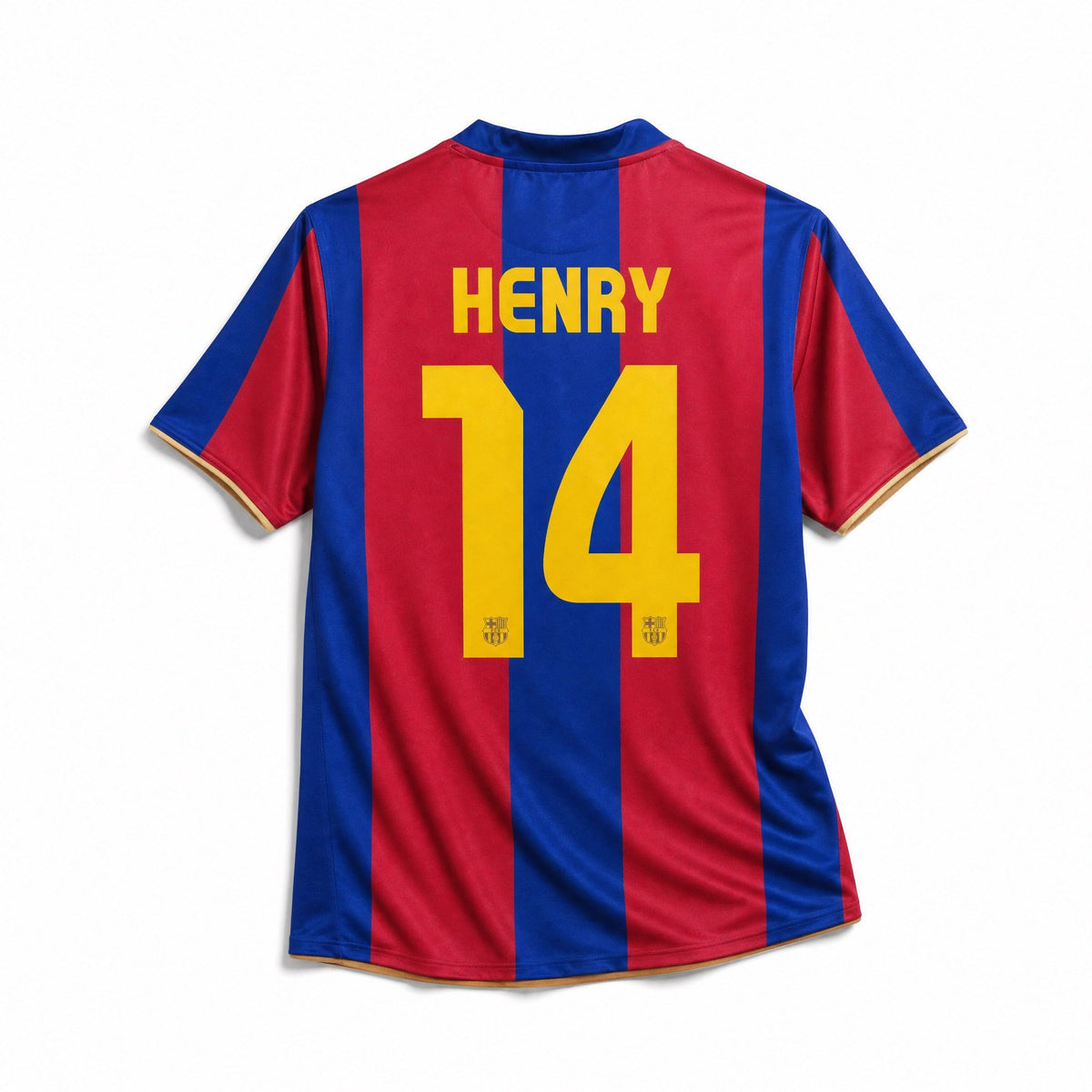 Henry Barcelona Home Jersey 2007/08