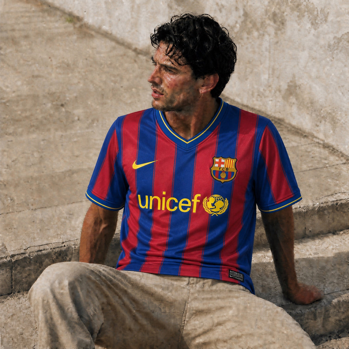 Henry Barcelona Home Jersey 2009/10