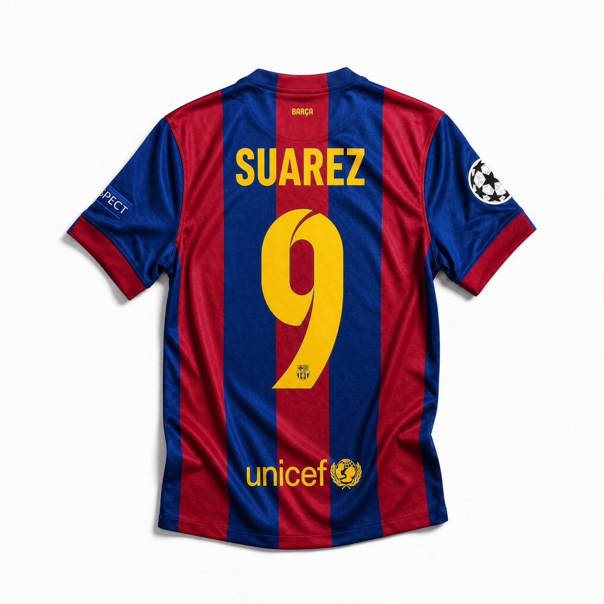 Suarez Barcelona Home Jersey UCL Final 2014/15
