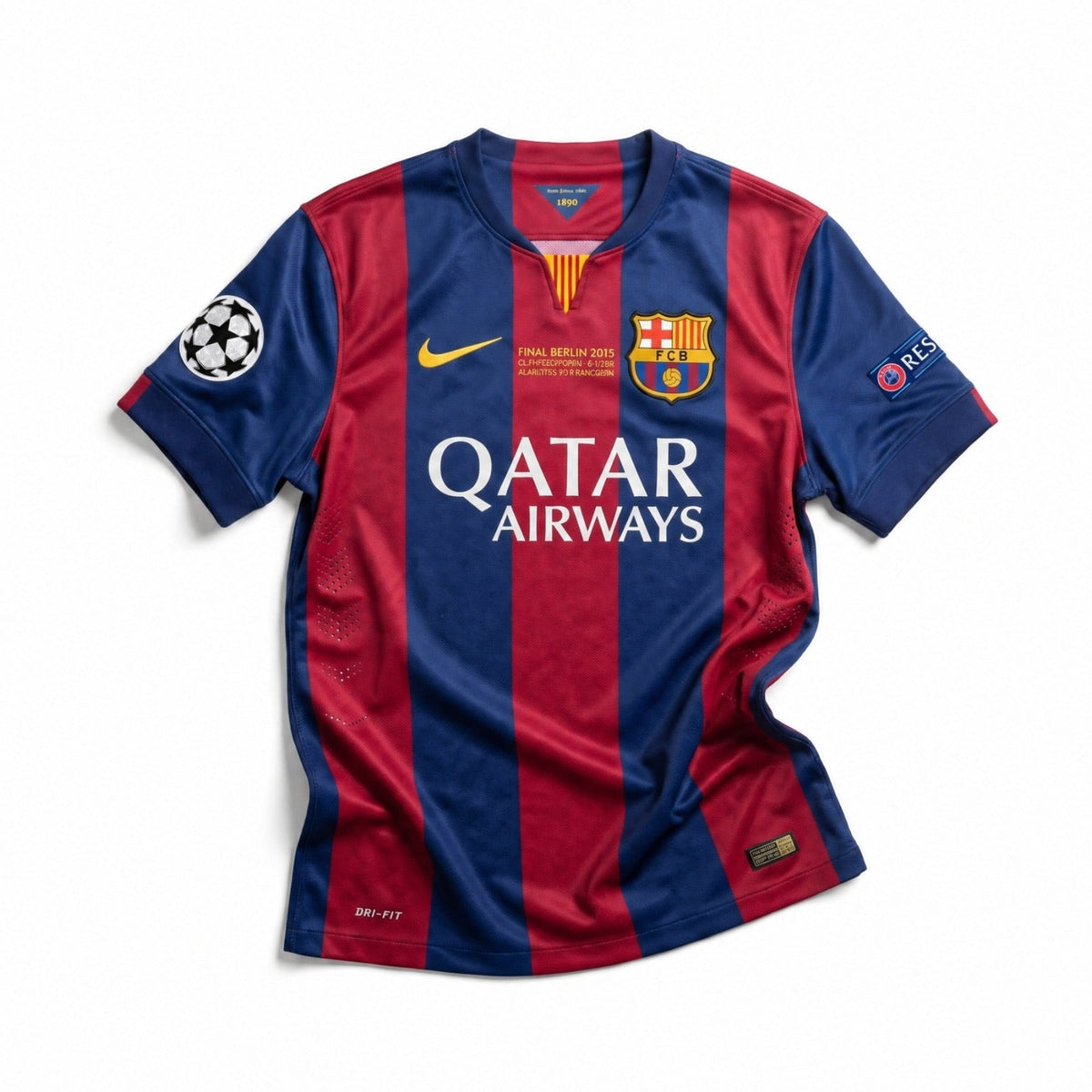 Suarez Barcelona Home Jersey UCL Final 2014/15