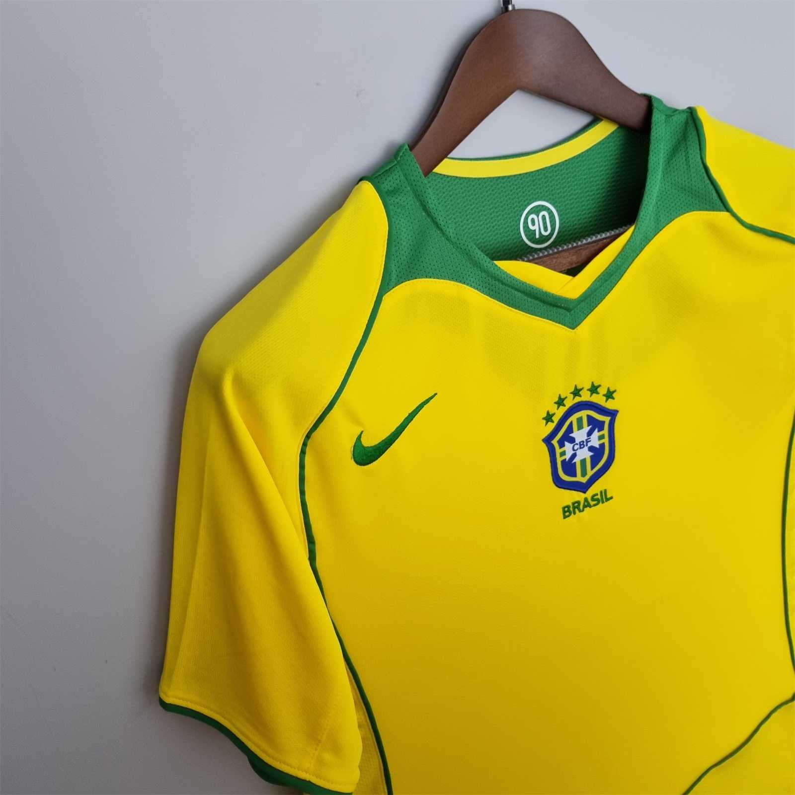 Brazil Home Jersey 2004