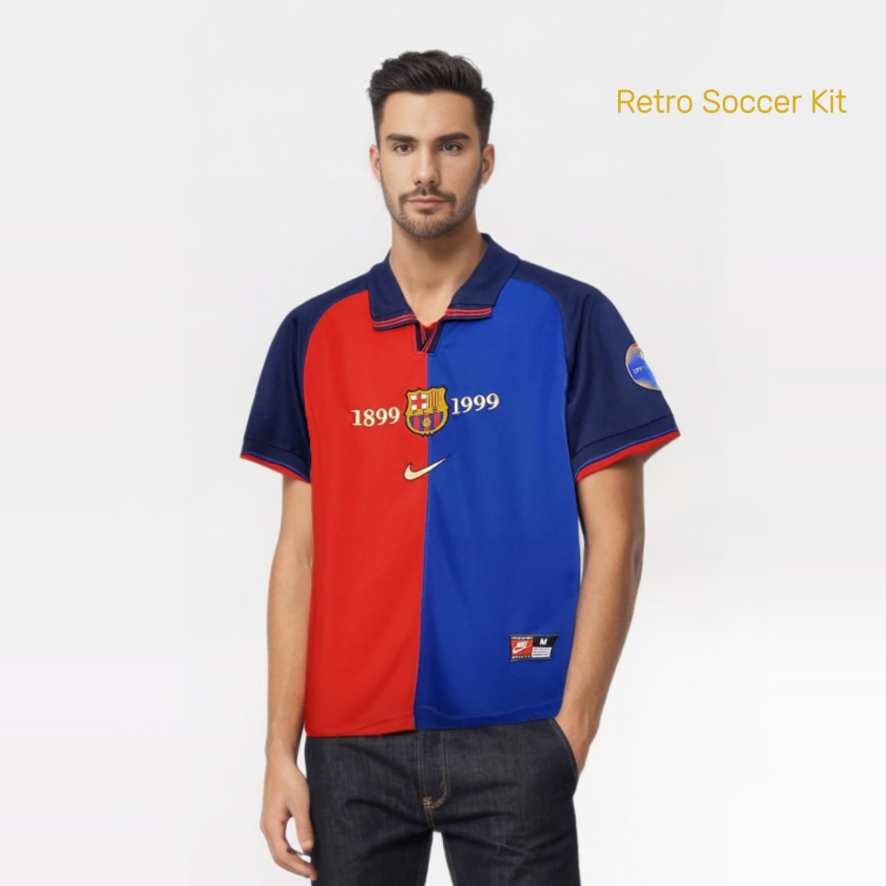 Barcelona Home Shirt 100th Anniversary