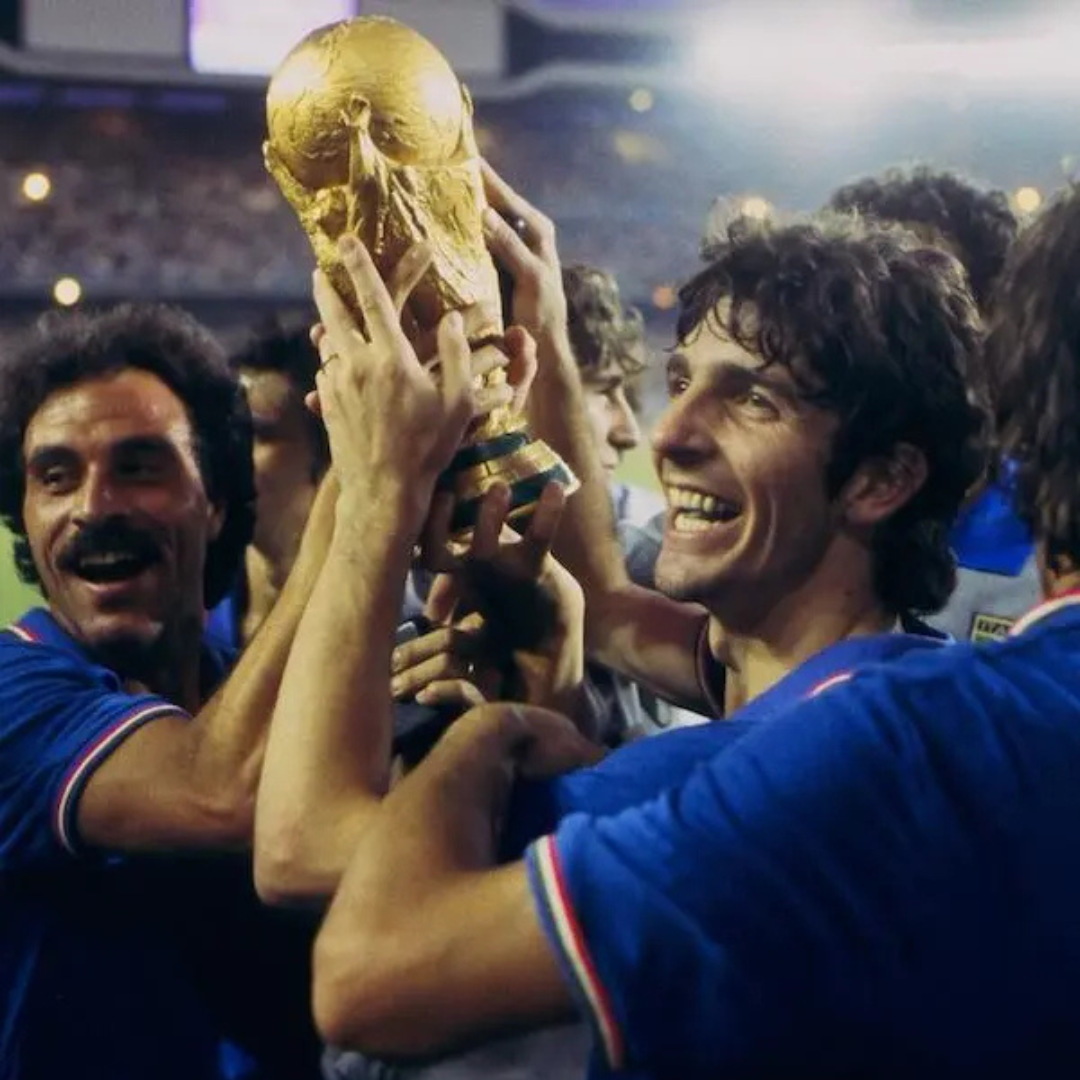 Italy Home Jersey 1982 World Cup Victory