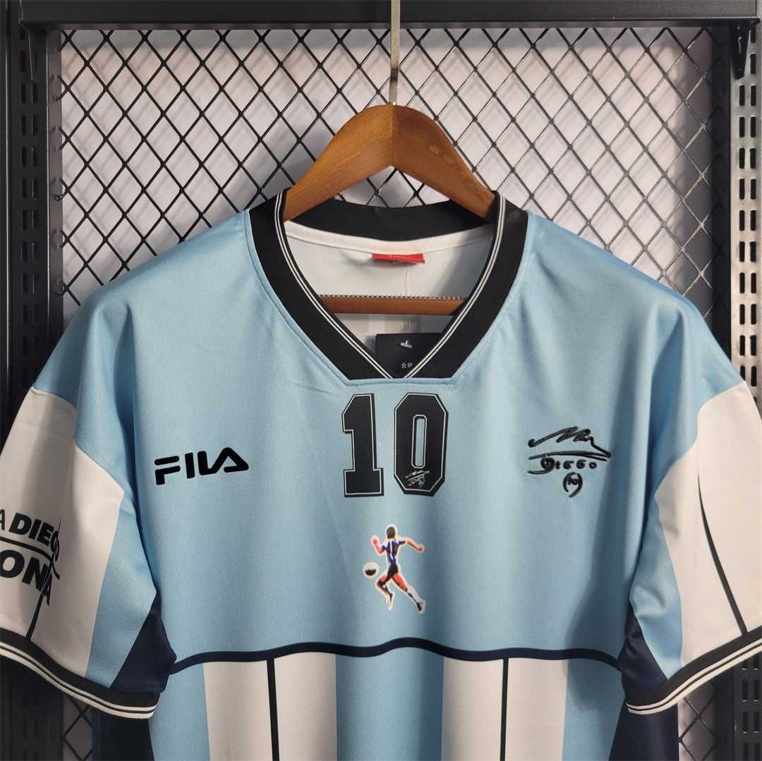 Argentina Maradona Commemorative Jersey 2001