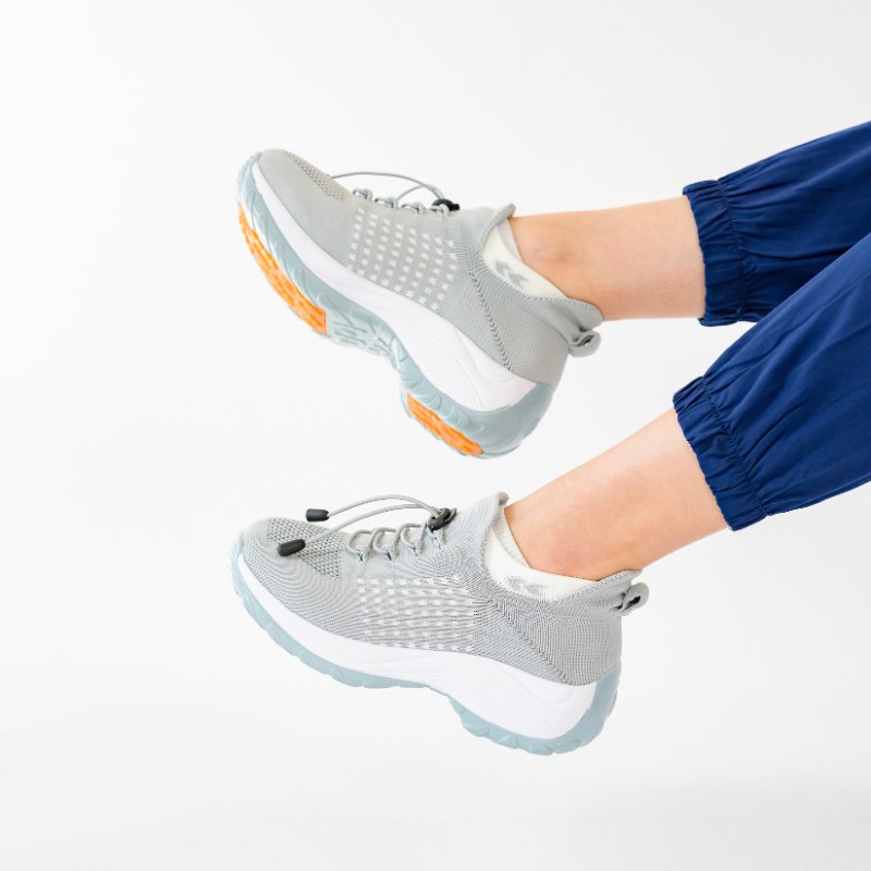 Ortho Stretch Cushion Shoes - Arctic White