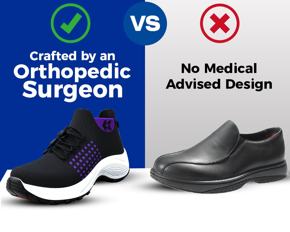 Ortho Shoes Stretch Cushion - Foot Pain Relief