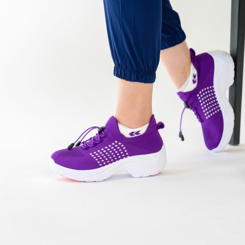 Ortho Stretch Cushion Shoes - Fuchsia Purple
