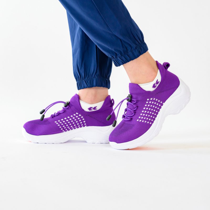 Ortho Stretch Cushion Shoes - Fuchsia Purple