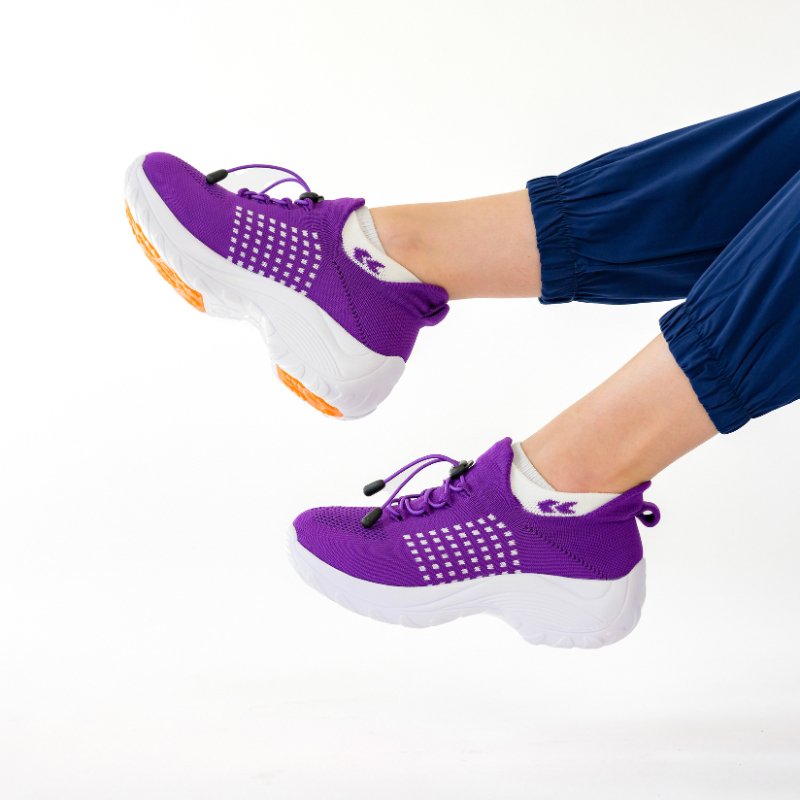 Ortho Stretch Cushion Shoes - Fuchsia Purple