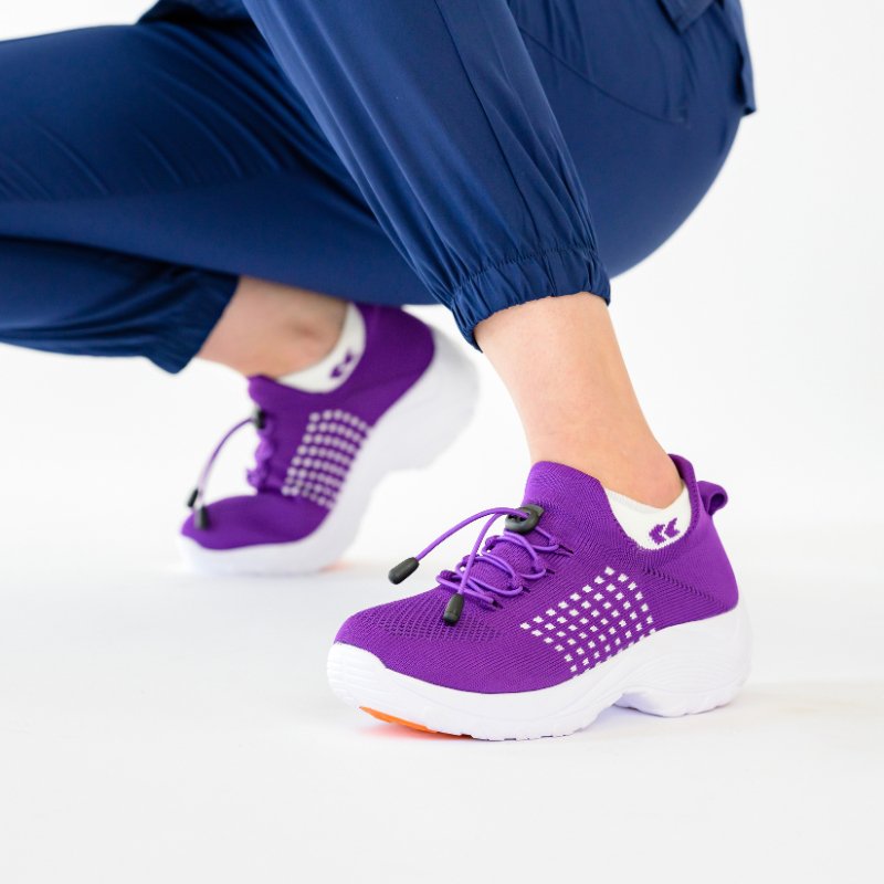 Ortho Stretch Cushion Shoes - Fuchsia Purple
