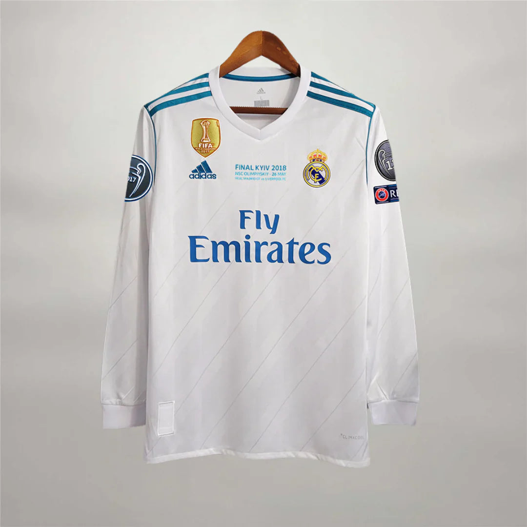 Cristiano Ronaldo CR7 Real Madrid Long Home Jersey 2018