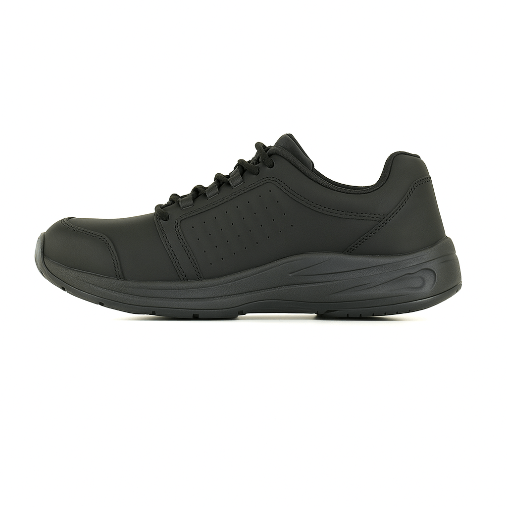 Stride Cushion Shoes - Midnight Black