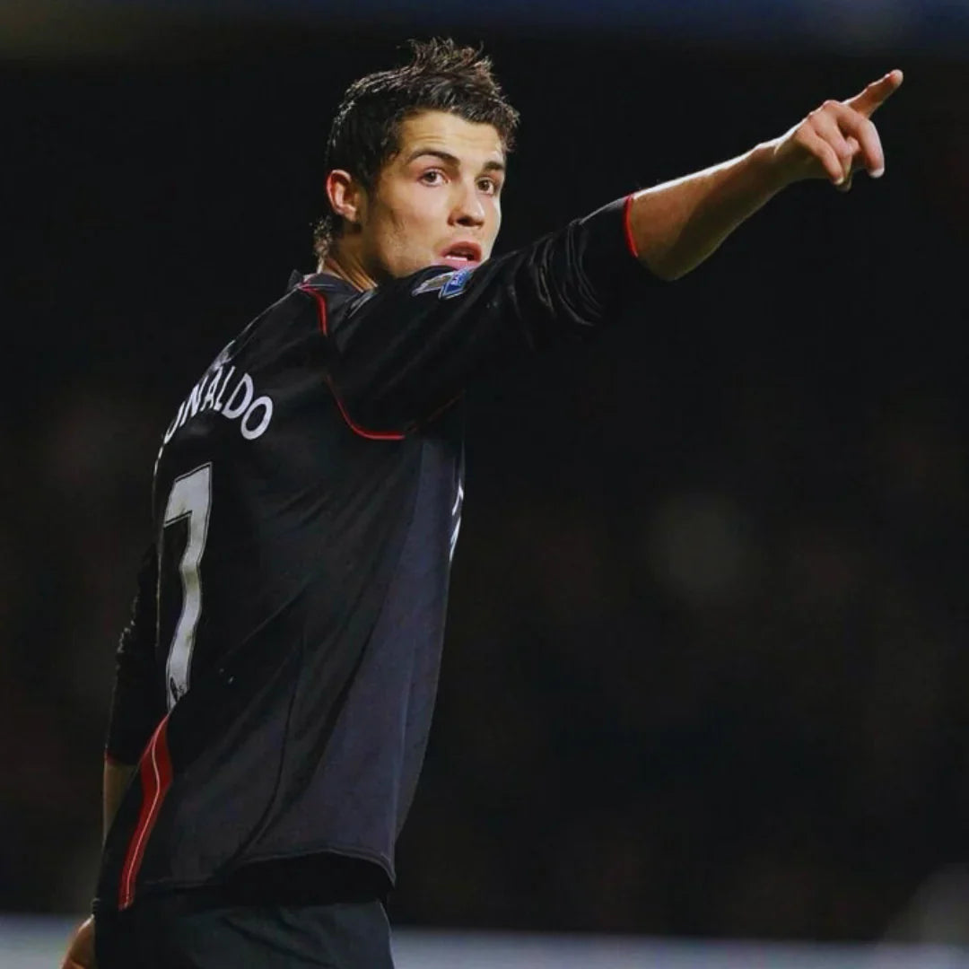 Cristiano Ronaldo CR7 Man. United Away Jersey 2008