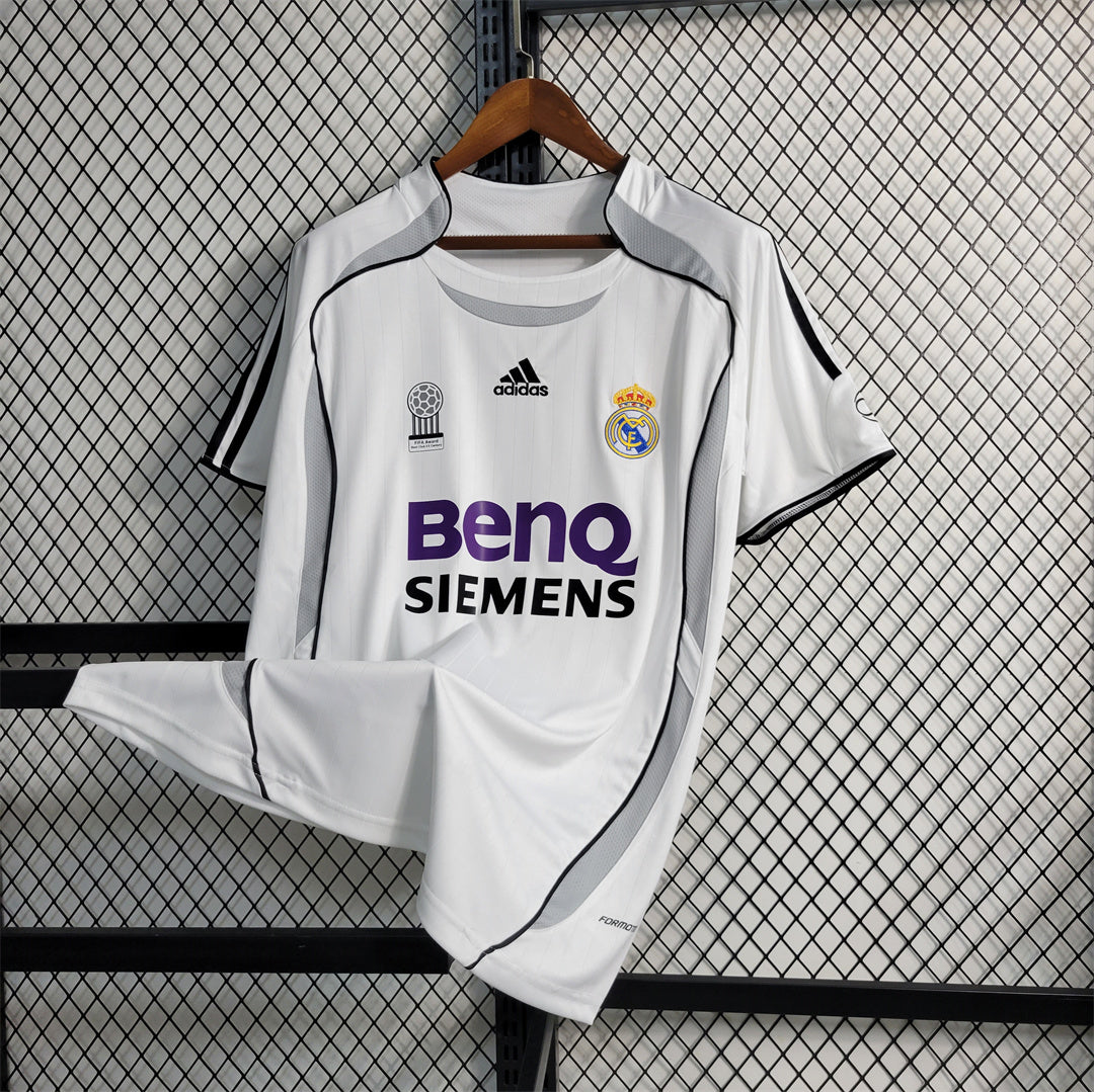 Real Madrid Home Jersey White 2006/07