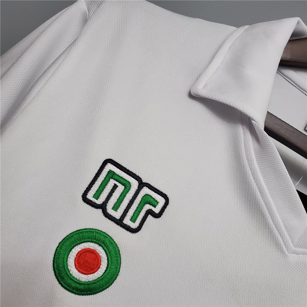 Napoli Away Shirt White 1987/88