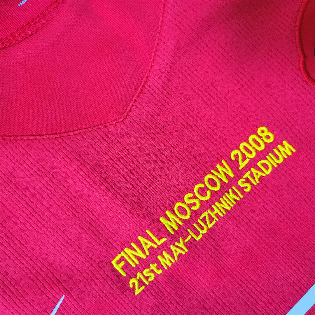 Man. United Home Shirt 2007/08 UCL Final