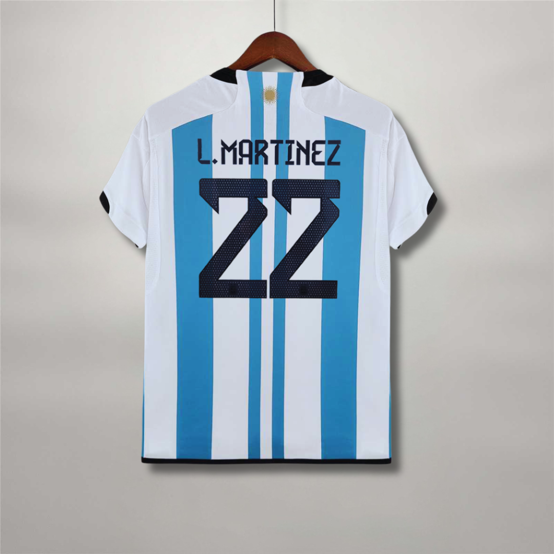 Argentina Home Jersey 2022 – World Cup Winners Edition
