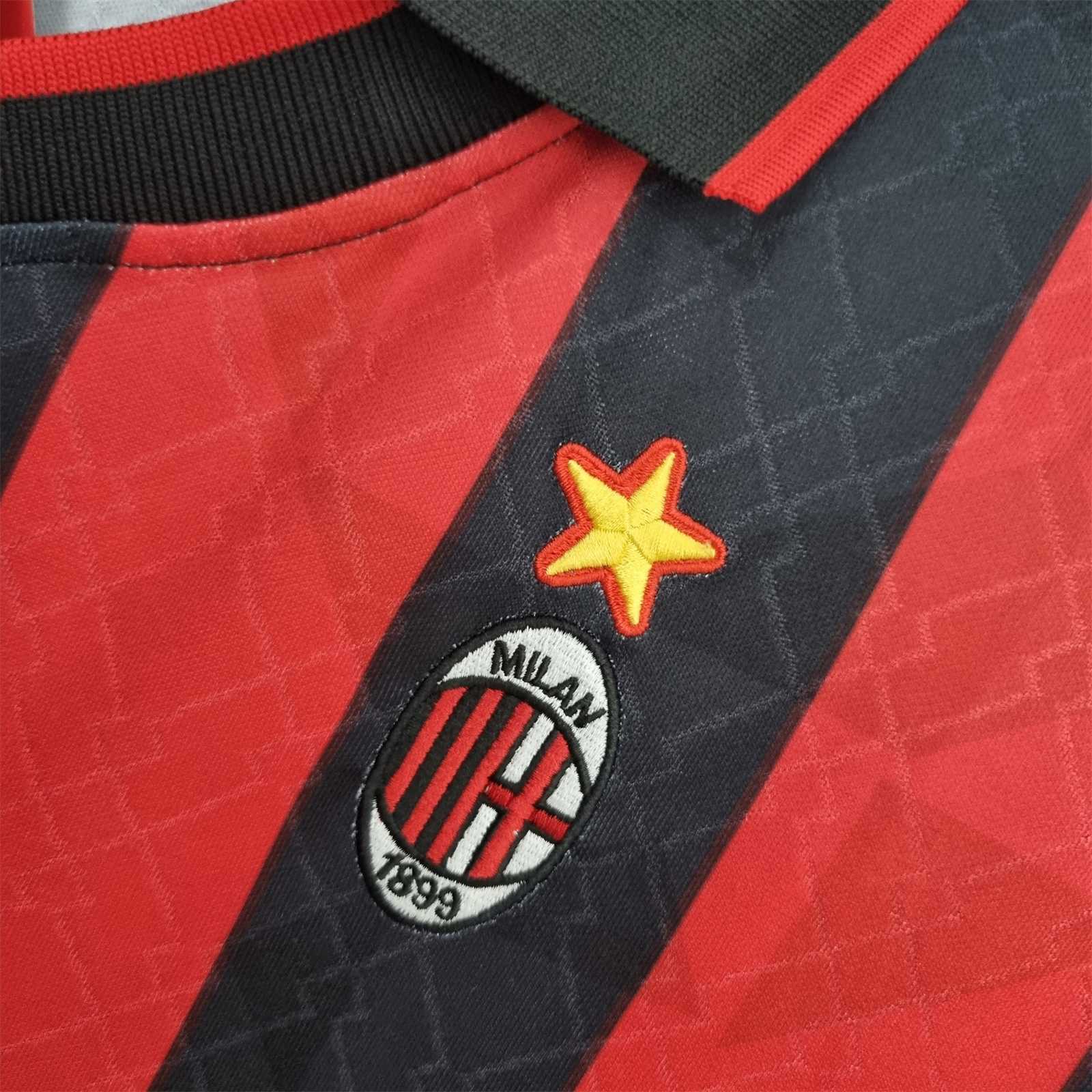Baggio Milan Home 1995/96 Jersey