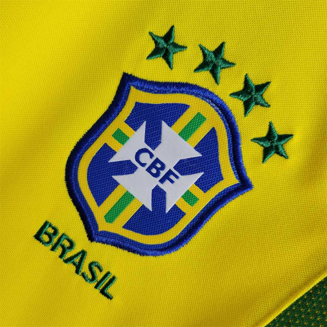 Ronaldinho Brazil Home Jersey 2002