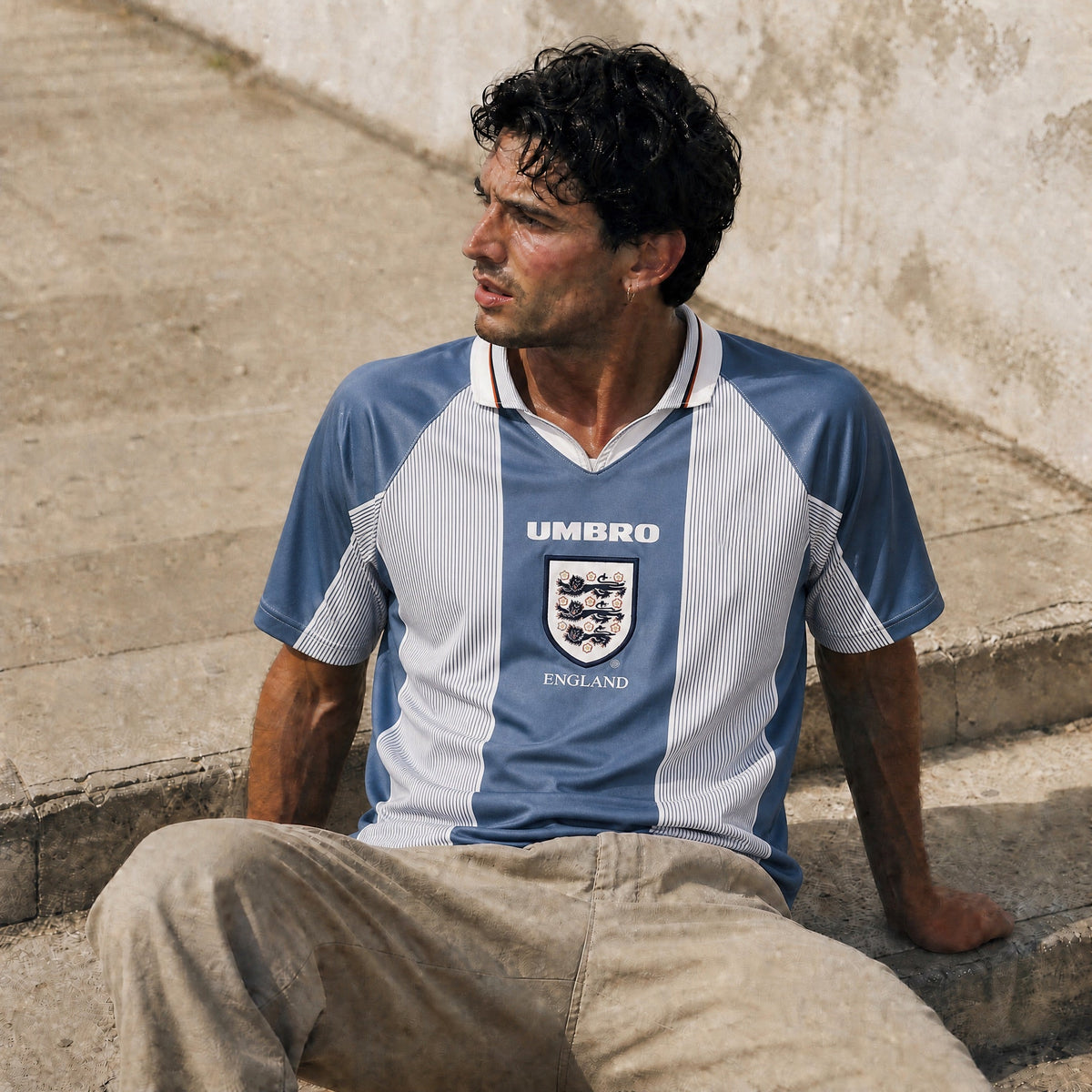 Beckham England Away Jersey 1996