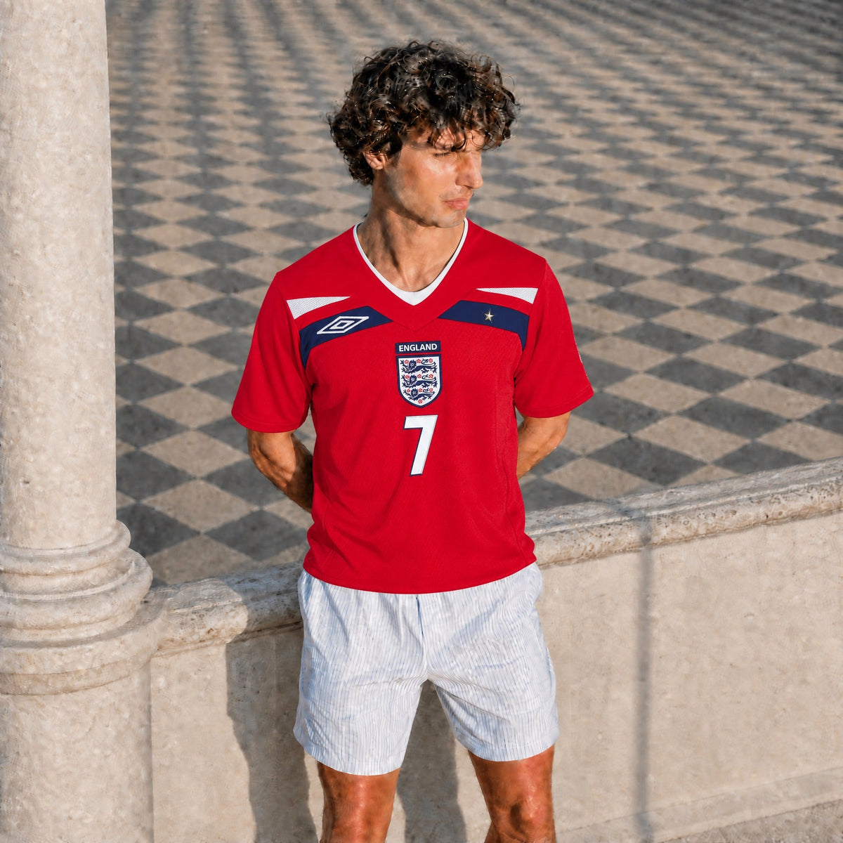 Beckham England Away Jersey 2008