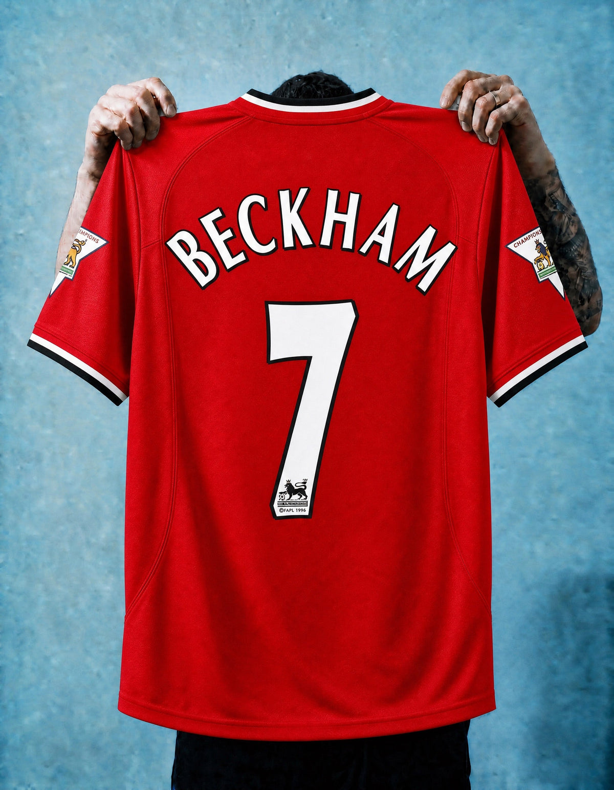 Beckham Man. United Home Jersey 2001/02