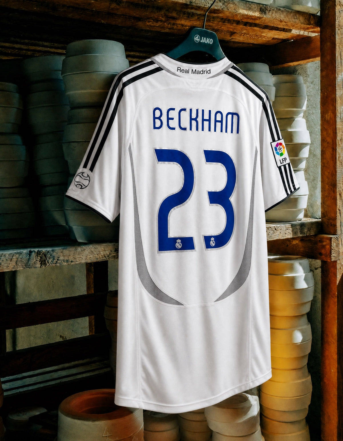 Beckham Real Madrid Home Jersey 2006/07
