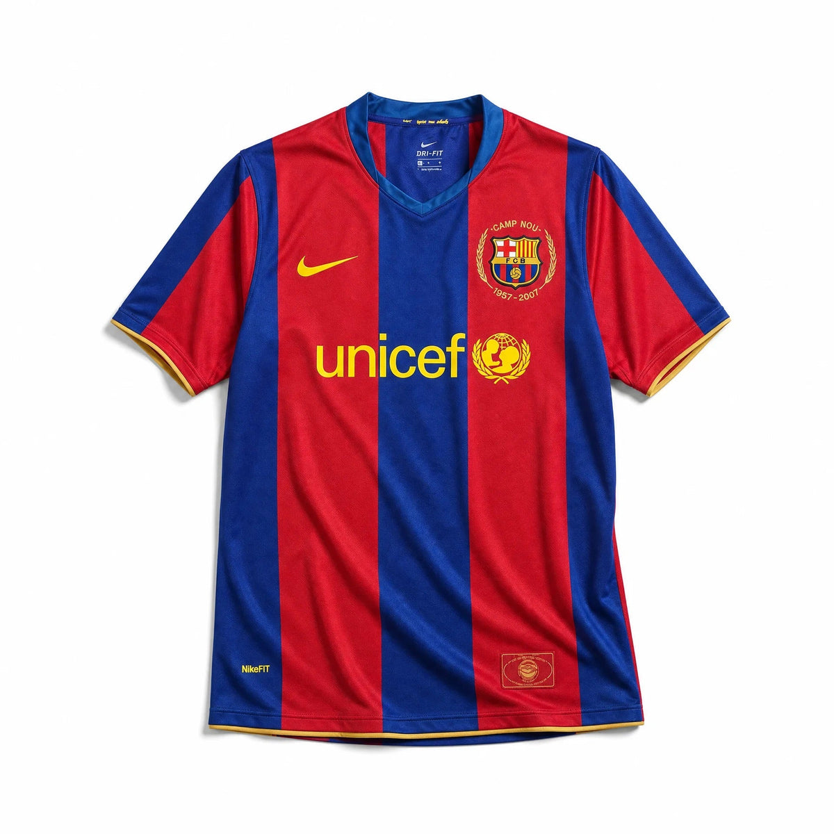 Henry Barcelona Home Jersey 2007/08
