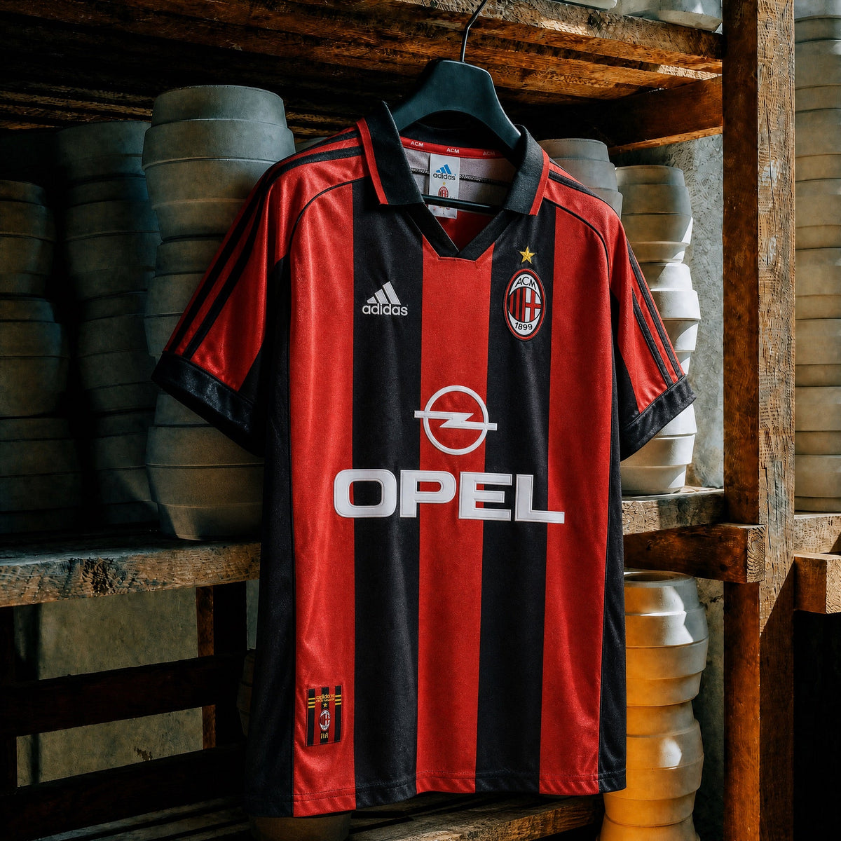 Maldini Milan Home Jersey 1998/99
