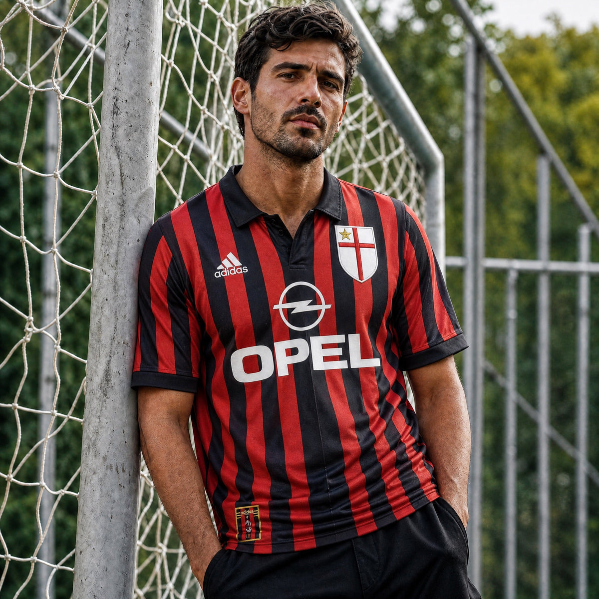 Maldini Milan Home Jersey 1999/00