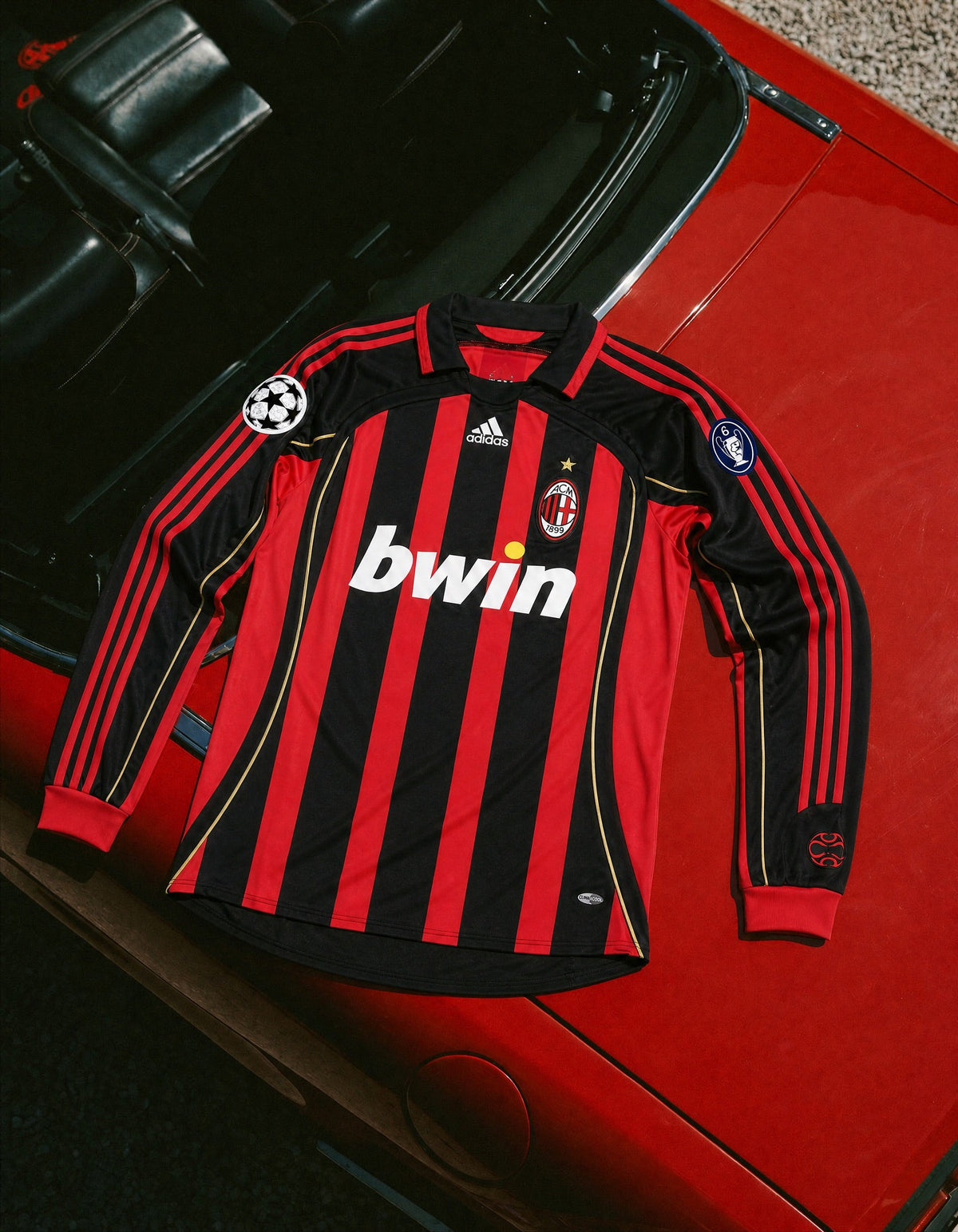 Maldini Milan Home Long Jersey 2006/07