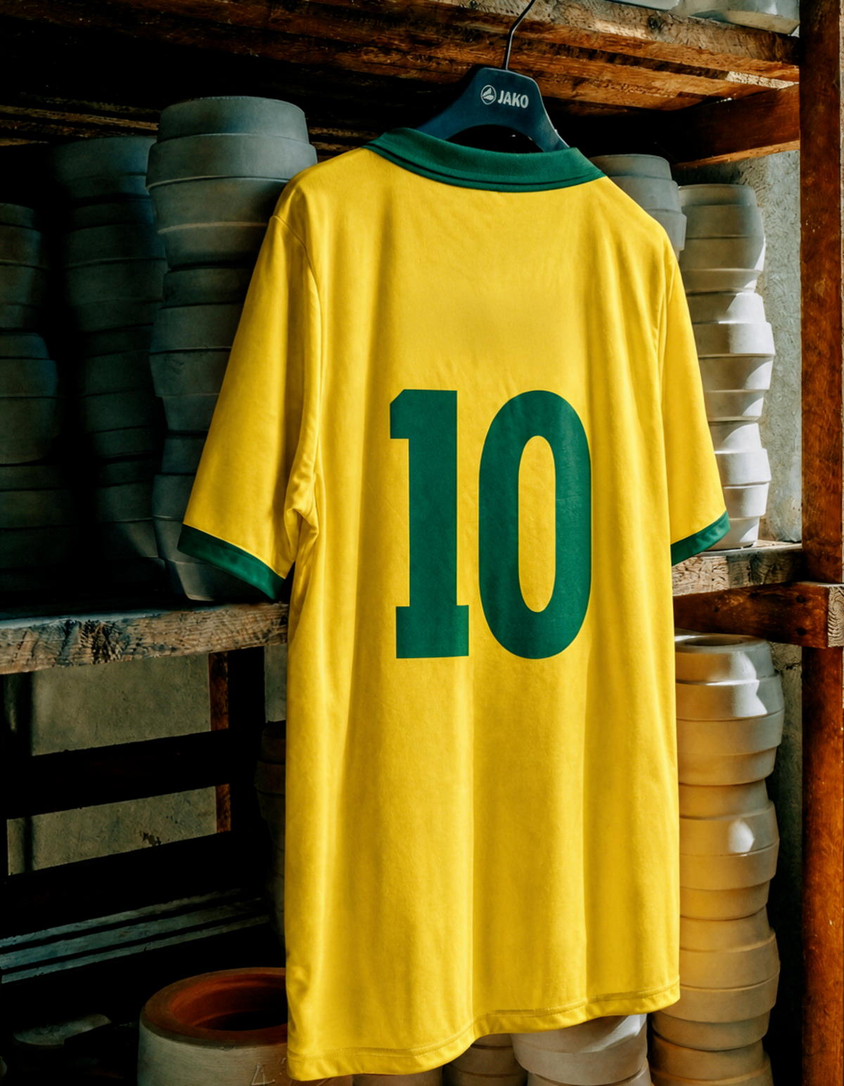 Pelé Brazil Home Jersey 1958