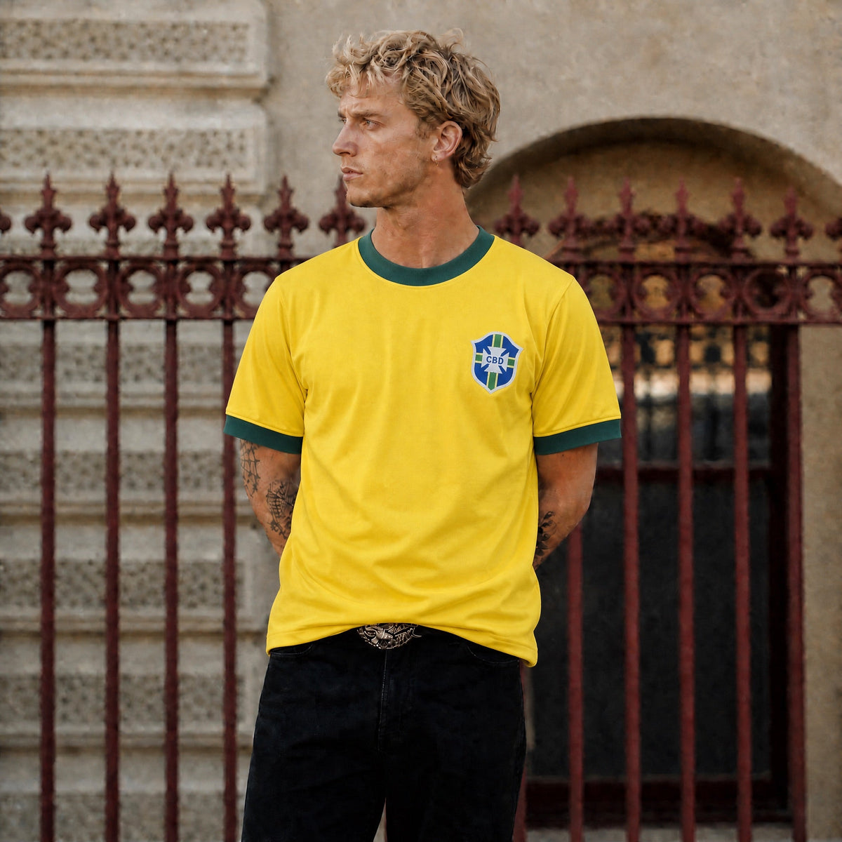 Pelé Brazil Home Jersey 1970