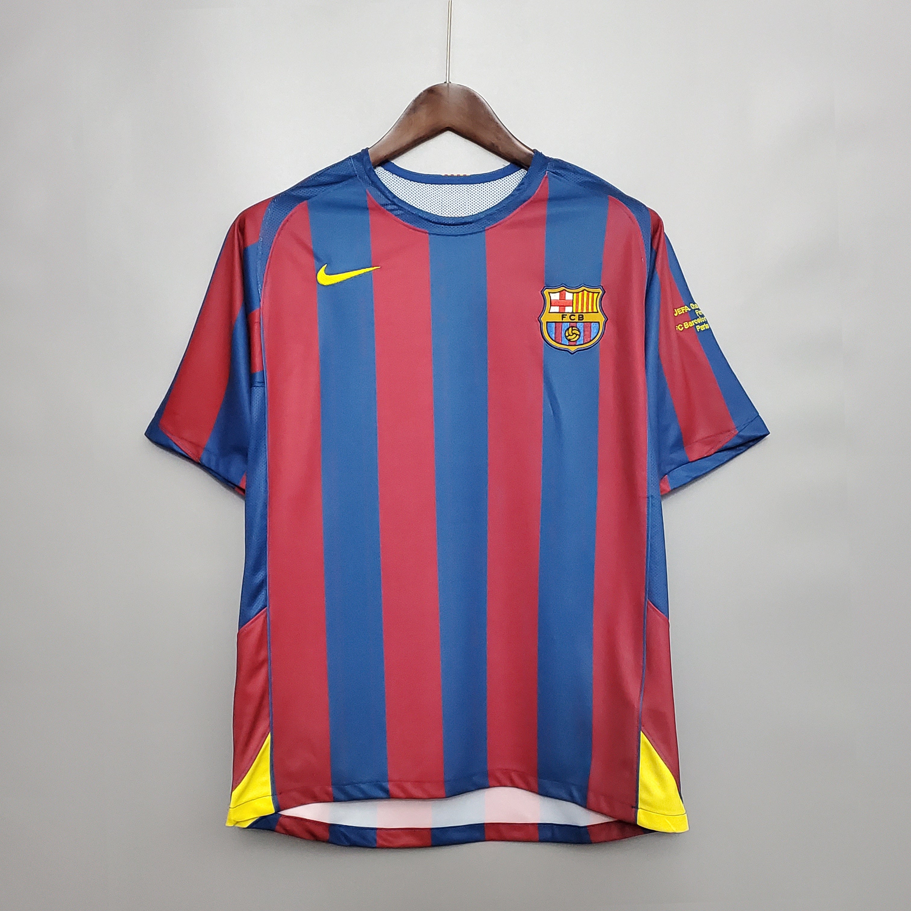Ronaldinho Barcelona Home Champions League 2005/06 Jersey