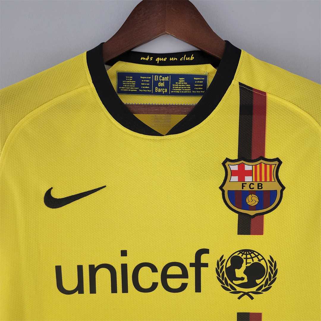 Barcelona Away Long Shirt 2008/09