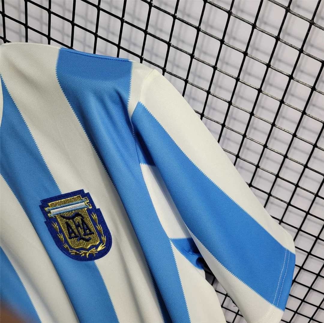 Maradona Argentina home jersey 1986 World Cup Victory