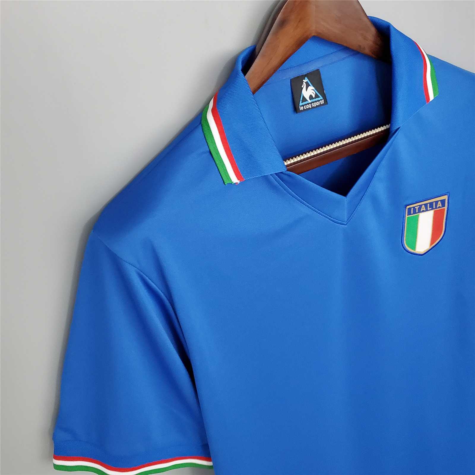 Italy Home Jersey 1982 World Cup Victory