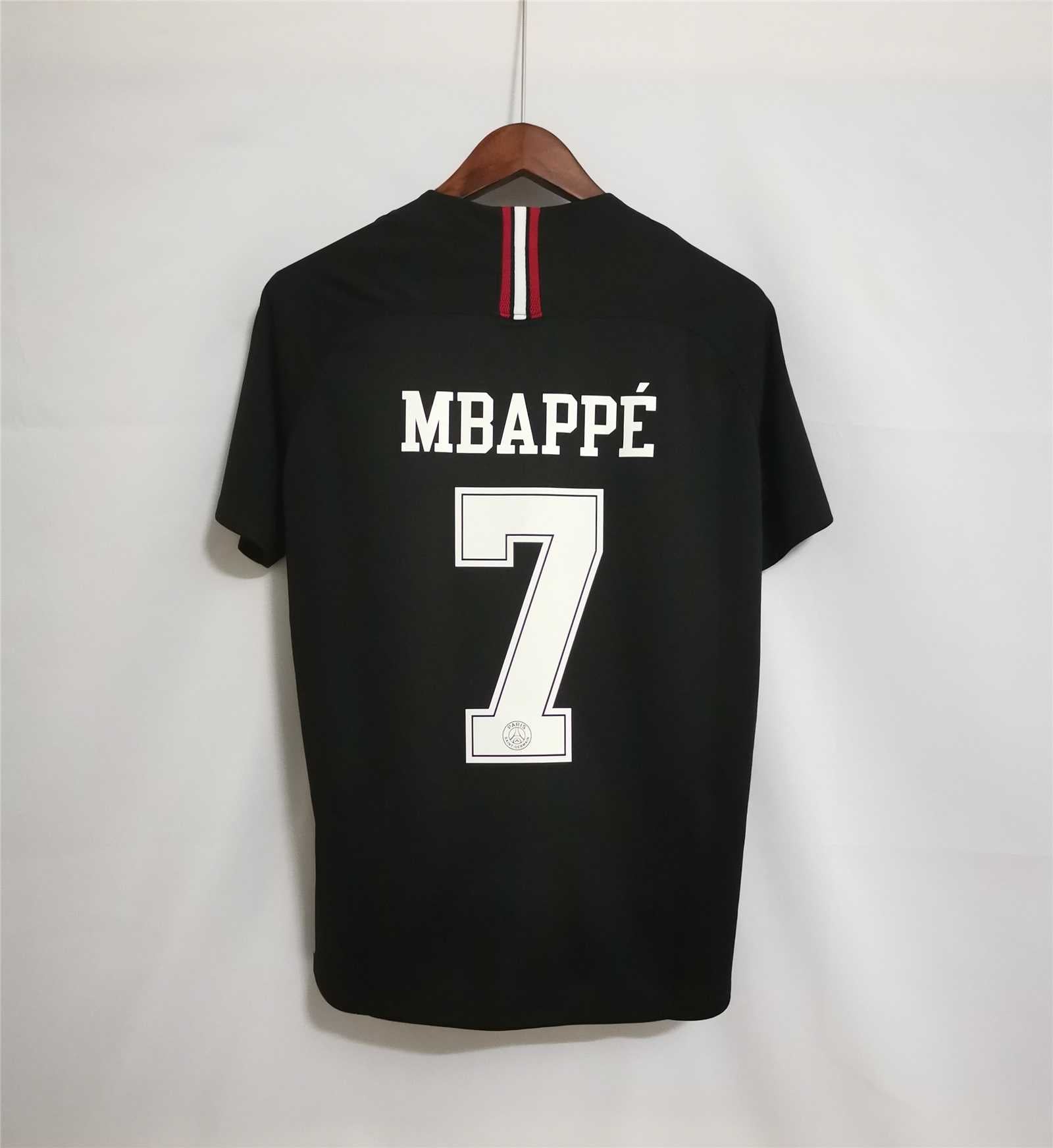 PSG Jordan Black Jersey 2018/19