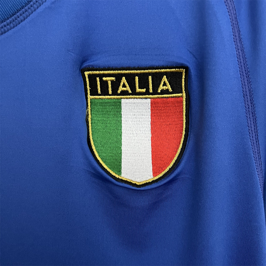 Italy Home Shirt Blue 2000/01