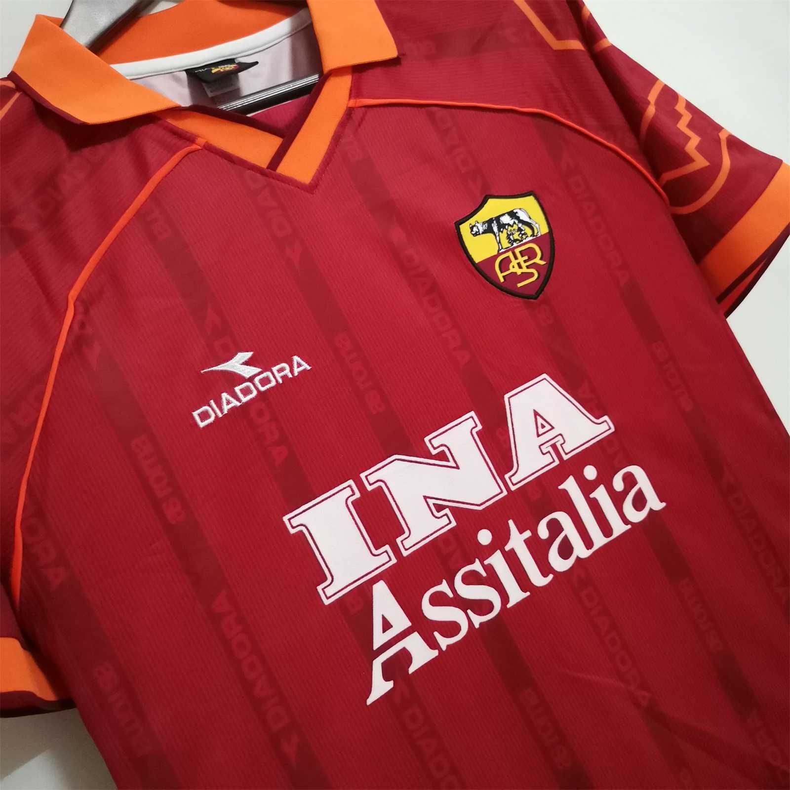 Roma Home Shirt 1999/00
