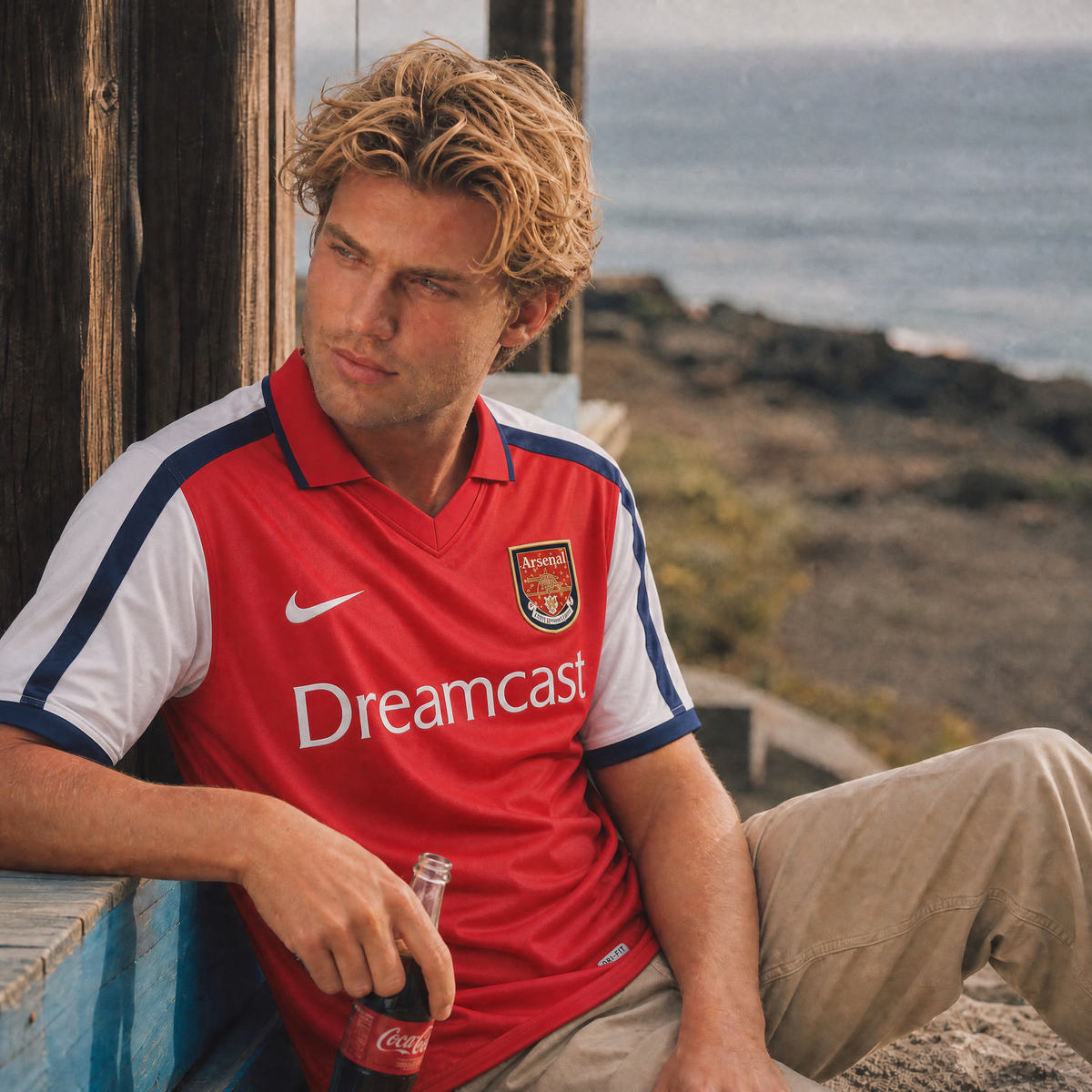 Jersey Henry Arsenal Home 2000/01